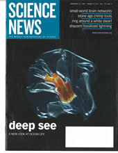 Science News Feb. 2007 cover